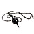  Cosplay Necklace Inspired by Puella Magi Grief Seed  (Black)