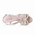  in pelle stiletto tacco sandali / piattaforma con parti arco / scarpe da sera