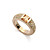  carré anneau de diamant de cristal constellée (couleurs assorties)