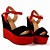  NILA - Wedge Wedge Hæler Leatherette