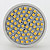  GU10 3528 SMD 60-LED 200Lm Warm White Light Bulb 230V