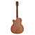  41 "delfino ritagliarsi canadese compensato di mogano jumbo cutaway chitarra acustica con custodia in concerto