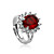  la mode cristal de diamant bague constellée