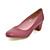  Leatherette Chunky Heel Round Toe Party & Evening Shoes (More Colors Available)