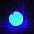  2W Outdoor LED Light in Ball Shape - Color Changing