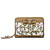  bloem design rits portemonnee (11,5 cm * 8cm * 2cm)