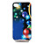  la moda y la cubierta para iphone4 4 con LED de colores - la burbuja de cristal