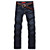  heren rechte slanke jean broek