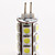  G4 18x5050 SMD 2-2.5W 180-200LM 6000-6500K Natural White Light LED Corn Bulb (12V)