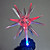  2 LED con energía solar estrella de juego flexible de jardín, la luz que cambia de color