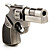  32GB Gun Revolver Style USB Flash Drive (Silver)