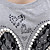  Heart Printed Beads Design T-shirt