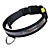  9protecollar - foot print verstelbare 's nachts de veiligheid geleid halsband (40-50cm, verschillende kleuren)