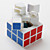  diy 3x3x3 effen kleur wit frame iq cube