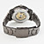  Men's Stylish Mechanical Analog Wrist Watch (Black)