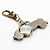  unisexe en alliage à quartz analogique trousseau montre avec une voiture rétro (bronze)