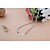  Artificial Pearl & Diamond Strands Shoulder Straps