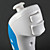  Nunchuk wireless ricaricabile per wii (bianco)