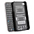  ultra-fino teclado slide-out sem fio