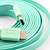  15 pés plana cabo HDMI 1080p 1.4V ethernet 3d (5m, cores sortidas)