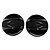  6 altavoces de coche pulgadas 400w con accesorios de montaje, negro (par)