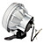  H3 55W Halogen Light Bulb 1000-LM 3000K Yellow Car Fog Lights (Transparent Lens, 1 Pair)