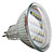  MR16 1.5W 24x3528 SMD 50-60lm naturligt hvidt lys LED spot pære (12v)