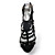  leer naaldhak sandalen party / avond schoenen met applique (meer kleuren)