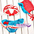  Skirt One-Piece /Split Child Swimwear