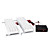  48 LED feux d'avertissement clignotants stroboscopiques (rouge, bleu)