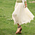  grandes de la moda falda swing largo