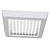  12W Modern LED Flush Mount Lights in Square Shape