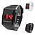  Unisex Touch Screen Rubber Digital LED Wrist Watch (Assorted Colors)