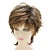  Capless Synthetic Brown Short Curly Wig