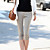  Basic 3/4 Length Pants