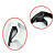  Acoustic Guitar Capo in Black/White/Silver with 2 picks