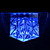  20W Nature Inspired Crystal Wall Light Cubic Shape