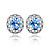  Moon Austrian Crystal In Real Platinum Plated Ladies' Earrings (More Colors)