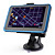  5 polegadas carro hd gps navegador suporte mp3, mp4, 3gp, sd porta (azul)