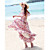  belle plage longue robe