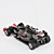  La radio de contrôle 1:43 mini-voiture de course f1 (gris)