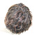  100% Human Hair Capless Short Curly Brown Wig