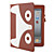  Fox Pattern PU Leather Case with Stand for The New iPad (Assorted Colors)
