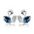  Romantic Swan Lake Austrian Crystal In Real Platinum Plated Ladies' Earrings (More Colors)