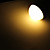  Ampoule LED Ronde Blanc Chaud (220V), E27 6W 550-650LM 3000-3500K