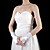  Satin Wrist Length Fingerless Bridal Gloves With Ruffles (More Colors)