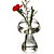  Mushroom Shaped Glass Vase
