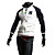  Men's Mixed Colors Zipper Pocket Coats