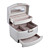  Semi-automatic Alligatoring Leatherette Ladies'Jewelry Box(More Colors)