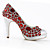  Satin Pfennigabsatz geschlossen Toe Pumps mit Kristall / Strass Hochzeit Schuhe (weitere Farben)